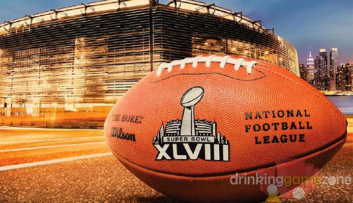 Super Bowl 2014 (XLVIII) Drinking Game